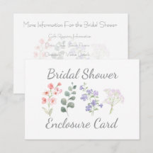 Wilde Blumen Aquarell Botanische Brautparty
