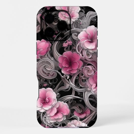 Wilde Blumen iPhone Hülle (Rückseite)