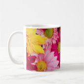 Wilde Blumen-Matten-Bevorzugungs-Tasse 1 Kaffeetasse (Links)