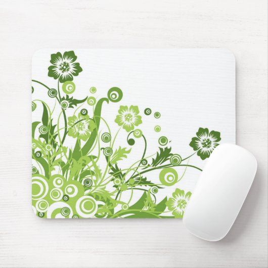 Wilde Blumen Mousepad (Mit Mouse)