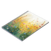 Wilde Blumen Notizblock (Linke Seite)