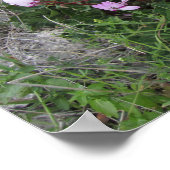 Wilde Blumen Poster (Ecke)