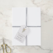 Wilde-Blumen-Samen-Päckchen-Trauer-Geschenk-Anhäng Geschenkanhänger (Mit Garn)