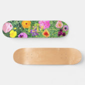 Wilde Blumen Skateboard (Horizontal)