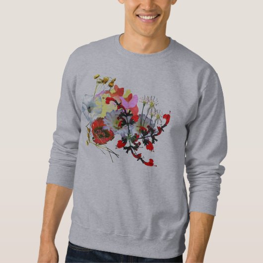 WILDE BLUMEN SWEATSHIRT (Vorderseite)