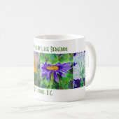 Wilde Blumen-Tasse Kaffeetasse (VorderseiteRechts)