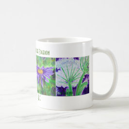Wilde Blumen-Tasse Kaffeetasse