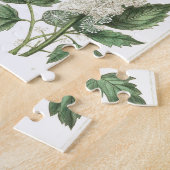 Wilde Blumen-Vintager botanischer Druck Puzzle (Seite)