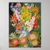 Wilde Blumen von Ceres, Westafrika Poster (Vorne)