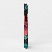 Wilde-Blumen-Wiederholungsmuster Case-Mate iPhone Hülle (Hinten/Links)