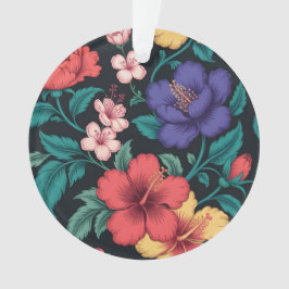 Wilde-Blumen-Wiederholungsmuster Ornament