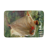 Wilde Blüten (von Edward Poynter) Badematte (Vorderseite)