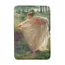 Wilde Blüten (von Edward Poynter) Badematte