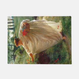 Wilde Blüten (von Edward Poynter) Fußmatte