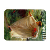 Wilde Blüten (von Edward Poynter) Magnet (Horizontal)