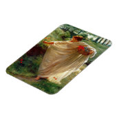 Wilde Blüten (von Edward Poynter) Magnet (Linke Seite)