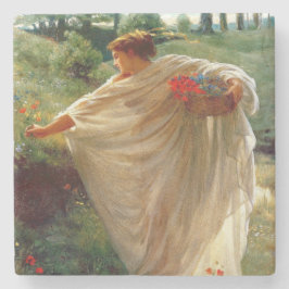 Wilde Blüten (von Edward Poynter) Steinuntersetzer