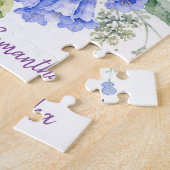 Wilde Blütenflüsterer Virginia Bluebells Puzzle (Seite)