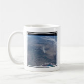 Wilde Brände im Western und Südwesten von uns. Kaffeetasse (Links)