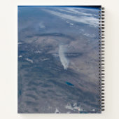 Wilde Brände im Western und Südwesten von uns. Notizblock (Rückseite)