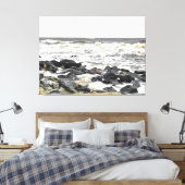 Wilde Brandung Leinwanddruck (Insitu (Schlafzimmer))