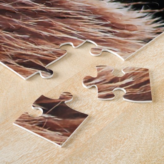 Wilde Braunbären. Puzzle (Seite)