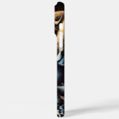 Wilde Buffaloes sammeln sich unter den Himmelsstar Case-Mate iPhone Hülle (Rückseite / Links)