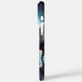 Wilde Buffaloes sammeln sich unter kosmischem Ster Case-Mate iPhone Hülle (Rückseite / Links)