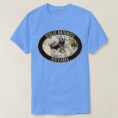 Wilde Burros Donkeys von Nevada 2 T-Shirt (Design vorne)