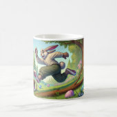 Wilde Chase im Osterhase - Eine Unglaublich witzig Kaffeetasse (Mittel)