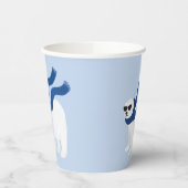 Wilde Coole Tiere Pappbecher (Links)