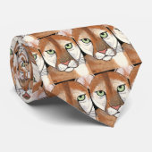 Wilde Cougar-Krawatte Krawatte (Gerollt)