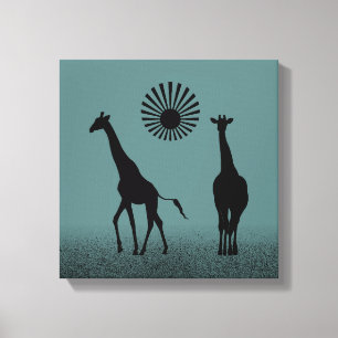 Wilde Design Art Leinwanddruck