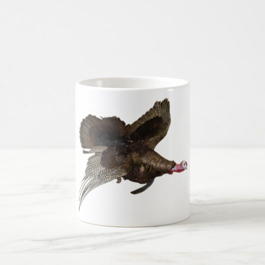 Wilde die Türkei-Jagd Kaffeetasse (Mittel)