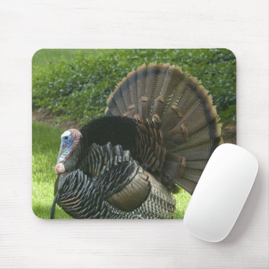 Wilde die Türkei-Mausunterlage Mousepad (Mit Mouse)