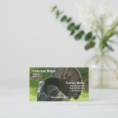 Wilde die Türkei-Visitenkarte Visitenkarte (Stehend Vorderseite)