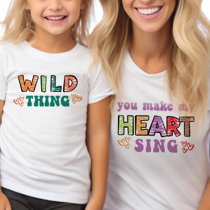 Wilde Dinge, die mich dazu bringen, mein Herz zu T-Shirt