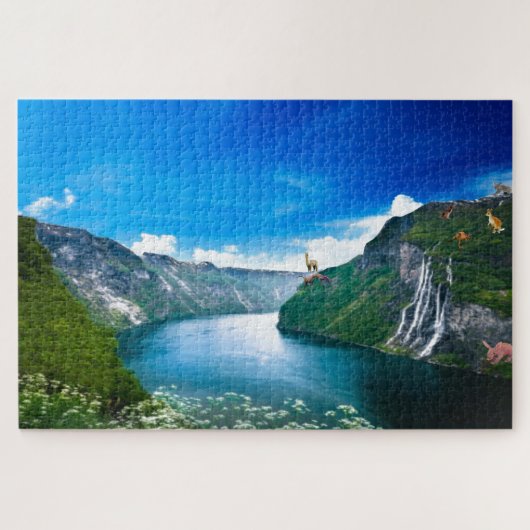 Wilde Dinge Puzzle (Horizontal)