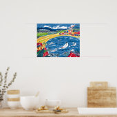 Wilde Dinge segeln - Poster (Küche)