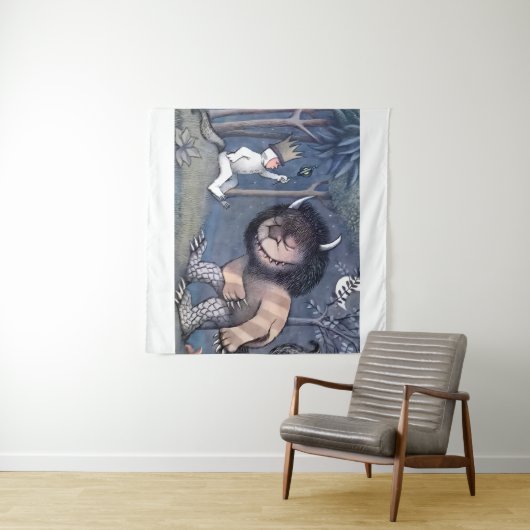 Wilde Dinge sind Wandteppich (Beispiel (Horizontal))