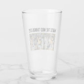 Wilde Dinge und Max schwingen von Bäumen Glas (Rückseite)