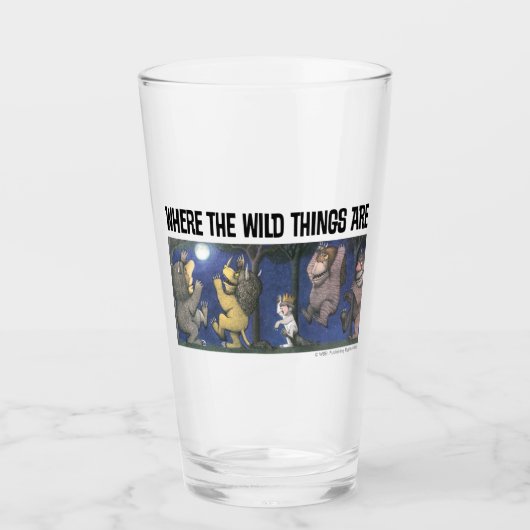 Wilde Dinge und Max tanzen im Mondlicht Glas (Vorderseite)