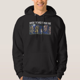 Wilde Dinge und Max tanzen im Mondlicht Hoodie