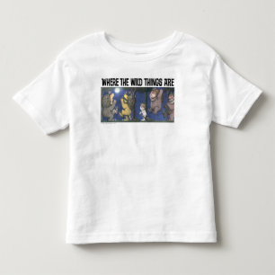 Wilde Dinge und Max tanzen im Mondlicht Kleinkind T-shirt