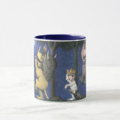Wilde Dinge und Max tanzen im Mondlicht Tasse (Zentrum)