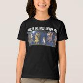 Wilde Dinge und Max Tanzen im Mondlicht Tri-Blend Shirt (Vorderseite)