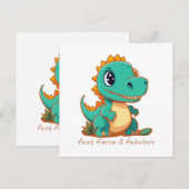Wilde Dinosaurier (Vorne/Hinten)