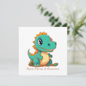 Wilde Dinosaurier (Stehend Vorderseite)