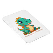 Wilde Dinosaurier Magnet (Rechte Seite)