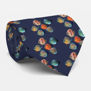 Wilde Discus Fish Krawatte